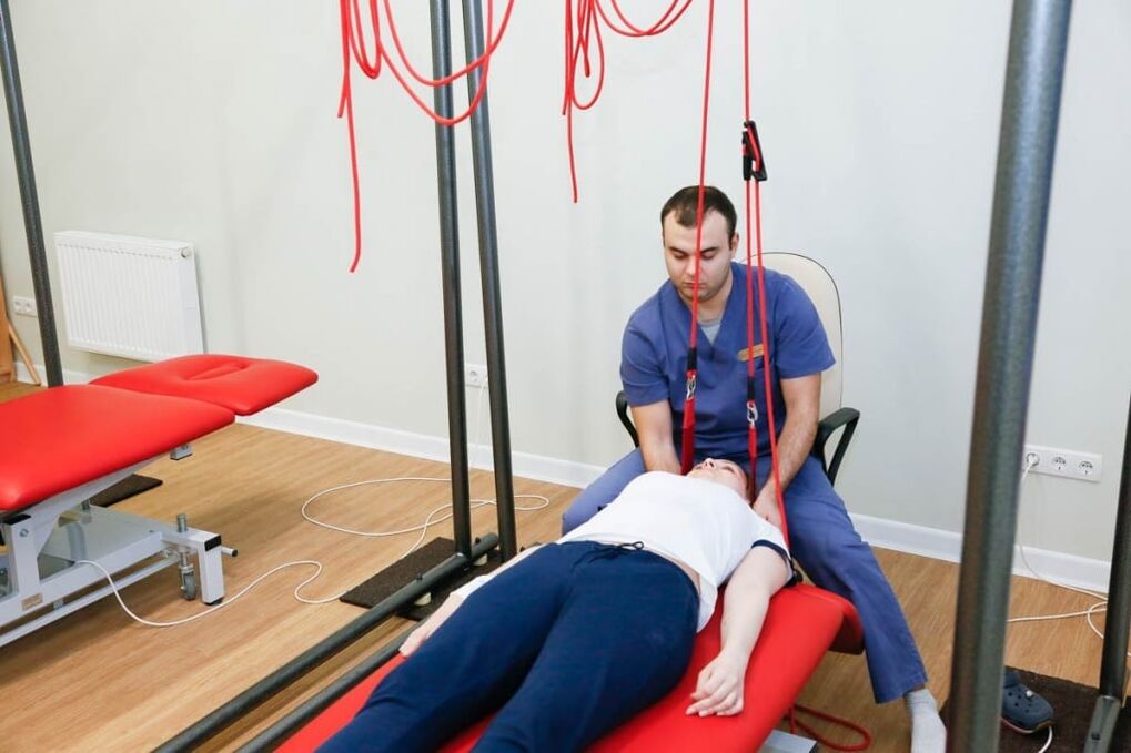 Physiotherapie bei der Behandlung von zervikaler Osteochondrose